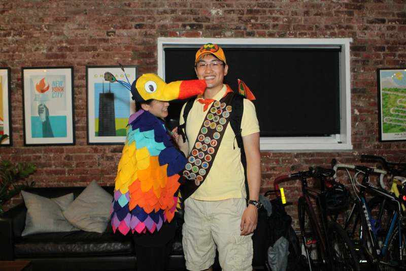 diy kevin and russell from up halloween costume